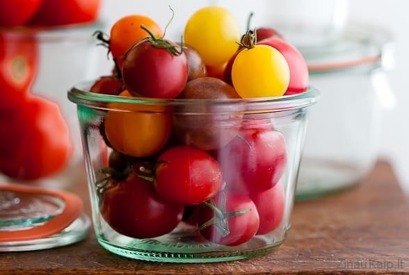 Kaip konservuoti pomidorus