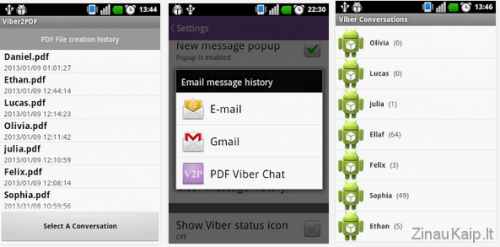 export viber messages to pdf