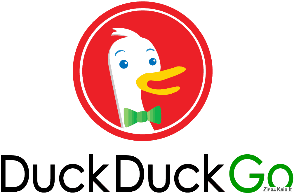Kaip naudotis paieška internete anonimiškai – DuckDuckGo.com