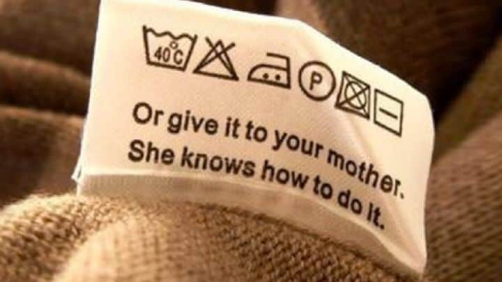 Ką reiškia drabužių etiketėse esantys simboliai