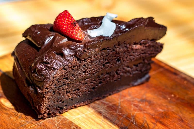 Veganiškas šokoladinis pyragas