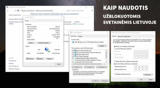 Kaip naudotis Linkomanija.net Torrent.lt ir kitomis blokuotomis svetainėmis Lietuvoje