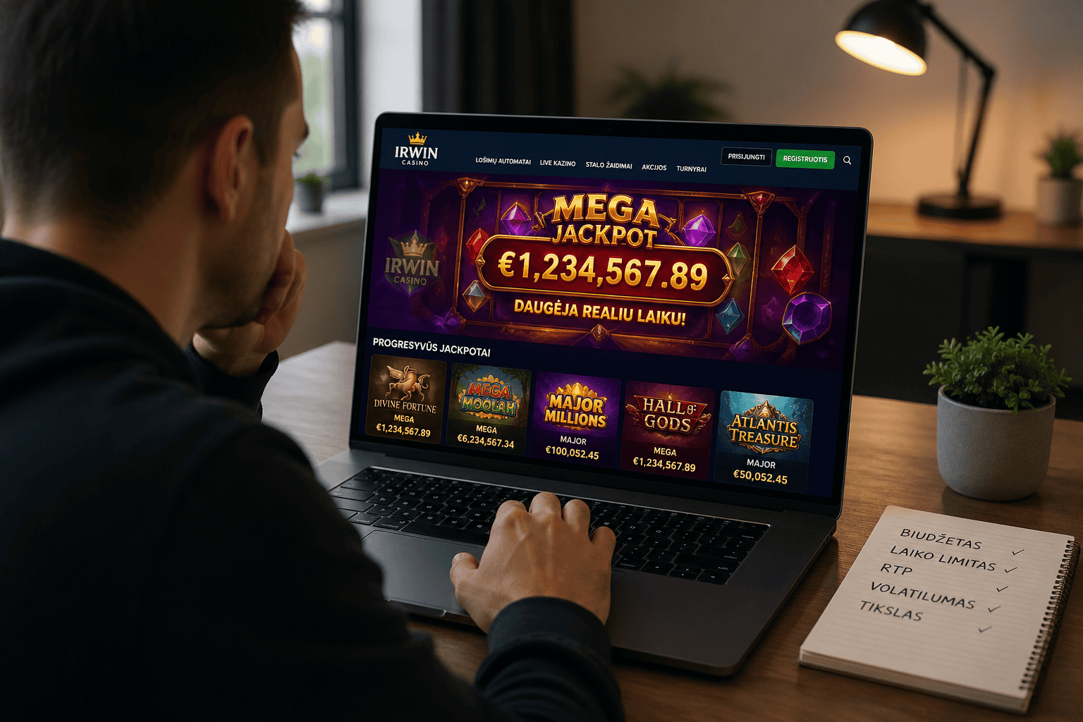 Jackpotai ir kaip juos pasiekti