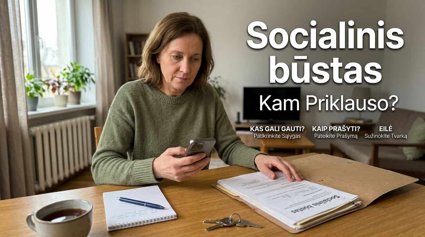 Socialinis būstas: kaip pretenduoti ir kokia eilė